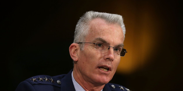 WASHINGTON, DC - DECEMBER 09: U.S. Vice Chairman of the Joint Chiefs of Staff Air Force Gen. Paul Selva testifies during a hearing before the Senate Armed Services Committee December 9, 2015 on Capitol Hill in Washington, DC. The committee held a hearing on the U.S. strategy to counter the Islamic State of Iraq and the Levant and U.S. policy toward Iraq and Syria. (Photo by Alex Wong/Getty Images)