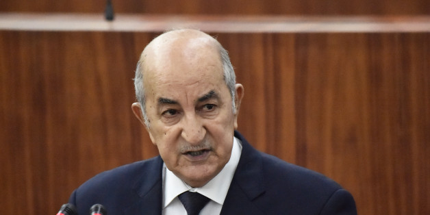 Prime Minister Abdelmadjid Tebboune unveiled the main lines of the government's action plan to members of the National People's Congress (NPC) on June 20, 2017 in Algiers. / AFP PHOTO / RYAD KRAMDI / RYAD KRAMDI (Photo credit should read RYAD KRAMDI/AFP/Getty Images)