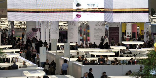 PARIS, FRANCE - SEPTEMBER 18: A general view during Premiere Vision: The World's Premier Fabric Show - Autumn Winter 14/15 at Parc de Expositions de Villepinte on September 18, 2013 in Paris, France. (Photo by Kristy Sparow/Getty Images for Premiere Vision)