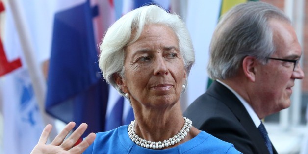 HAMBURG, GERMANY - JULY 07: (RUSSIA OUT) Managing Director of the IMF Christine Lagarde arrives to the Elbphilharmone for the dinner during the G20 Summit on July,7,2017 in Hamburg, Germany. (Photo by Mikhail Svetlov/Getty Images)