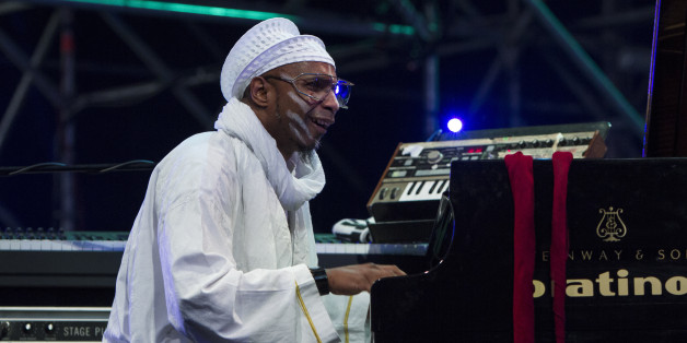 TURIN, ITALY - 2015/06/01: Cuban jazz pianist Omar Sosa performs with his Quarteto Afrocubano at Torino Jazz Festival. (Photo by Marco Destefanis/Pacific Press/LightRocket via Getty Images)