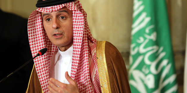 Saudi Foreign Minister Adel al-Jubeir talks to reporters during a joint press conference with his Emirati, Egyptian, and Bahraini counterparts after their meeting in the Egyptian capital Cairo on July 5, 2017, discussing the Gulf diplomatic crisis with Qatar, as Doha called for dialogue to resolve the dispute.The foreign ministers of Egypt, Saudi Arabia, Bahrain and the United Arab Emirates 'regret the negative response from Qatar,' they said in the statement read out by Egyptian foreign ministe