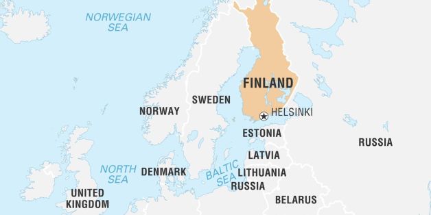 World Data Locator Map, Finland. (Photo by: Encyclopaedia Britannica/UIG via Getty Images)