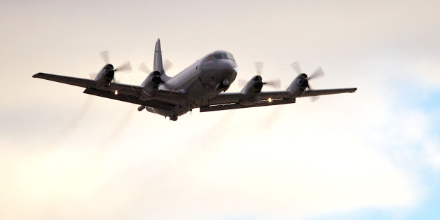 PERTH, AUSTRALIA - APRIL 16: A Royal New Zealand Air Force P3 Orion takes off from RAAF Pearce to assist with the international search effort trying to locate missing Malaysia Airways Flight MH370 on April 16, 2014 in Perth, Australia. Twenty-six nations have been involved in the search for Malaysia Airlines Flight MH370 since it disappeared more than a month ago. (Photo by Richard Wainwright - Pool/Getty Images)