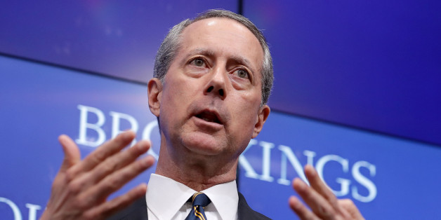 WASHINGTON, DC - MAY 22: U.S. House of Representatives Armed Services Committee Chairman Mac Thornberry (R-TX) talks about why he has proposed a military budget proposal that is $37 billion more than President Donald Trump's $603 billion request during a discussion at the Brookings Institution May 22, 2017 in Washington, DC. Thornberry and Michael O'Hanlon, co-director of the Center for 21st Century Security and Intelligence, discussed the U.S. military's needs as they relate to 'readiness, mod