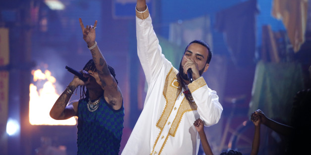 2017 BET Awards â Show â Los Angeles, California, U.S., 25/06/2017 - Swae Lee (L) and French Montana perform. REUTERS/Mario Anzuoni