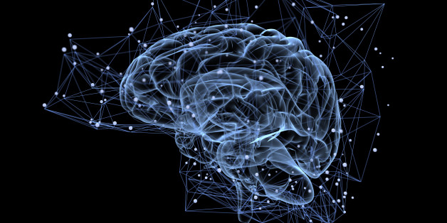 Illustration of the thought processes in the brain