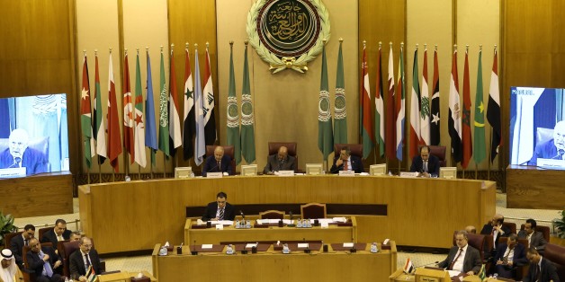 CAIRO, EGYPT - JULY 27: Arab Foreign Minister's meeting held to discuss Israeli violations and restrictions on Al Aqsa Mosque, in Cairo, Egypt on July 27, 2017. (Photo by Ahmed Gamil/Anadolu Agency/Getty Images)