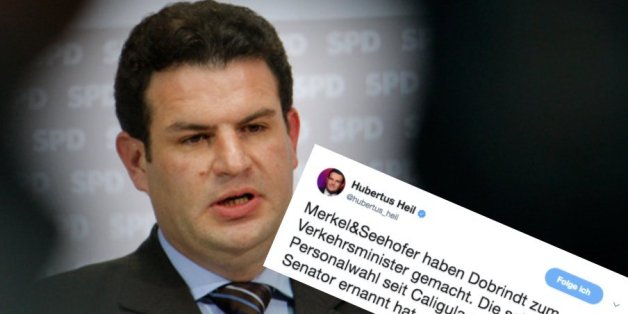 SPD-Generalsekretär Heil vergleicht Dobrindt mit einem Pferd