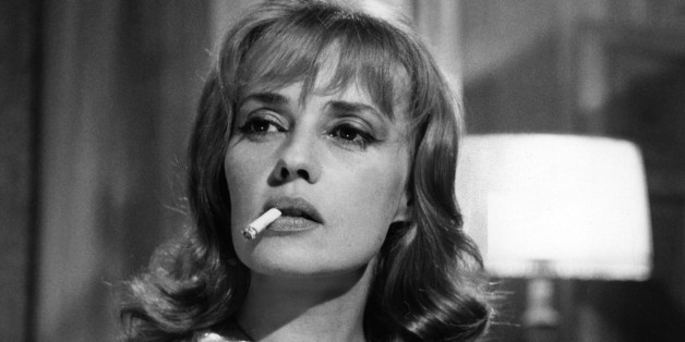 (GERMANY OUT) Jeanne Moreau *23.01.1928- Schauspielerin, Frankreichim Film 'Eva'Regie: Joseph LoseyI/F 1962 (Photo by ullstein bild/ullstein bild via Getty Images)