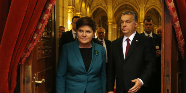 Polens Ministerpräsidentin Beata Szydło und ihr ungarischer Amtskollege Viktor Orbán