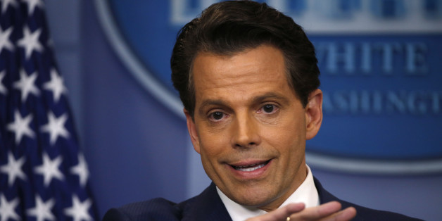 New White House Communications Director Anthony Scaramucci addresses the daily briefing at the White House in Washington, U.S., July 21, 2017. REUTERS/Jonathan Ernst