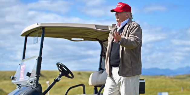 Donald Trump soll auf dem Golfplatz verraten haben, warum er es nie lange im Weißen Haus aushält