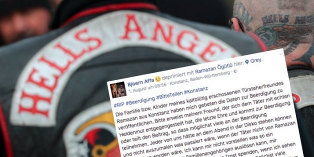 Erschossener Türsteher in Konstanz: "Hells Angel" lädt zur Beerdigung ein
