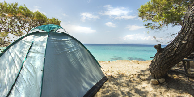 Camping in Greece