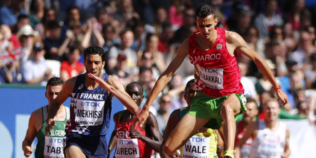 Mondiaux d'athlétisme: Le Marocain Soufiane Elbakkali en demi-finales du 3000m steeple.