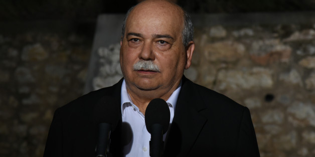 Nikos Voutsis, Speaker of the Parliament on the occasion of the 43rd anniversary of restoration of Democracy at the Presidential Palace in Athens, Greece on Monday, July 24, 2017. (Photo by Wassilios Aswestopoulos/NurPhoto via Getty Images)