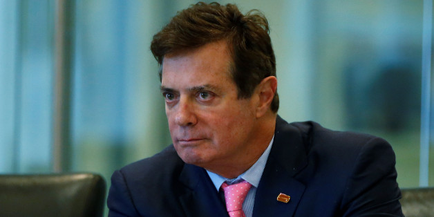 Paul Manafort of Republican presidential nominee Donald Trump's staff listens during a round table discussion on security at Trump Tower in the Manhattan borough of New York, U.S., August 17, 2016. Picture taken August 17, 2016. REUTERS/Carlo Allegri
