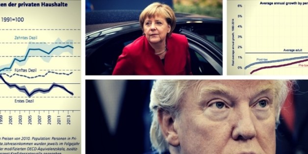 Wer hat, dem wird gegeben: Einkommensungleichheit in den USA und Deutschland