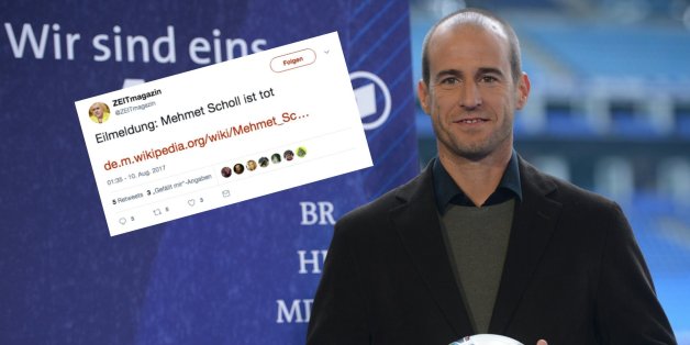 "Mehmet Scholl ist tot" - das steckt hinter dem Tweet, der derzeit für Wirbel sorgt