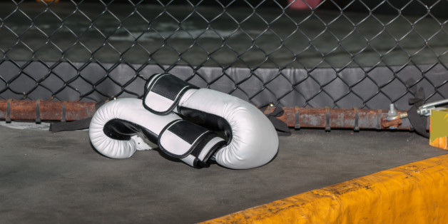 Girl Wrapping Her Hands with Yellow Hands Wraps: Fitness and Boxing Workout