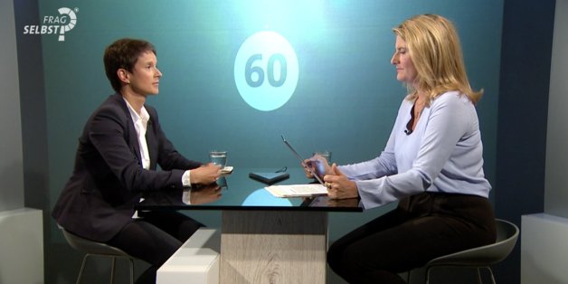 AfD-Sprecherin Frauke Petry gibt zu, dass es rechtsextreme in ihrer Partei gibt