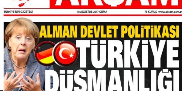 Erdogans Marschbefehl: Wie jetzt alle türkischen Zeitungen gegen die Kanzlerin hetzen