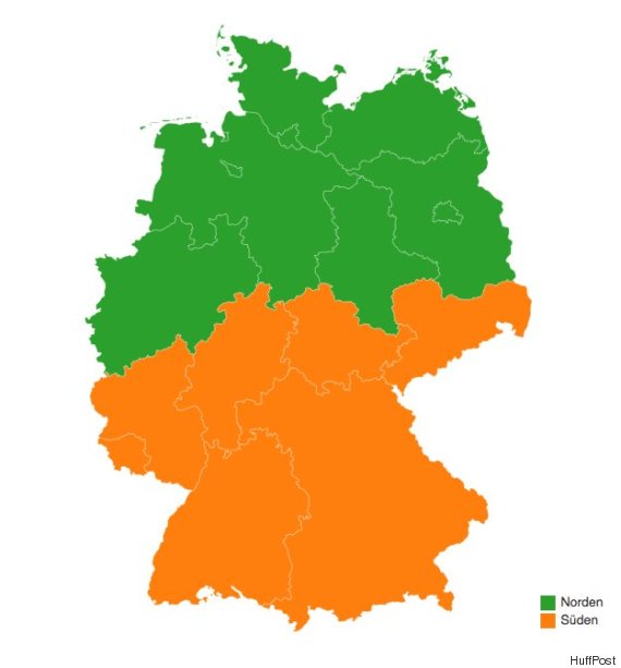 Deutschland ist ein wirtschaftlich gespaltenes Land - doch ganz anders ...