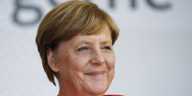 German Chancellor Angela Merkel, a top candidate of the Christian Democratic Union Party (CDU), attends an election rally ahead of the upcoming federal election in Sankt Peter-Ording, Germany, August 21, 2017. REUTERS/Morris Mac Matzen