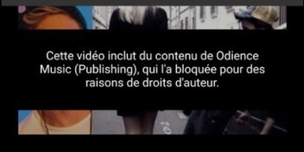 Quelques jours seulement après la publication, la parodie a été bloquée