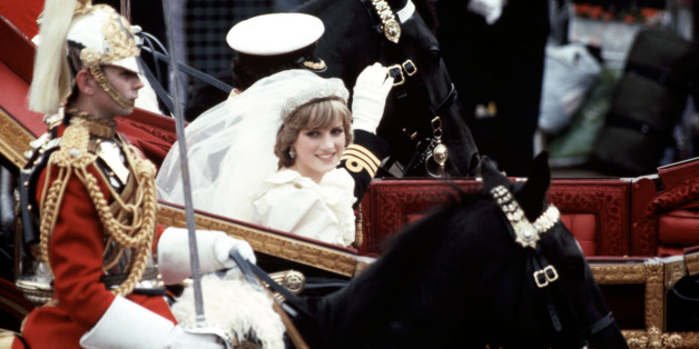 LONDON, ENGLAND: Royal Wedding. Photo Of Diana Princess of Wales taken by Boris Spremo July 29, 1981. (Boris Spremo/Toronto Star via Getty Images)