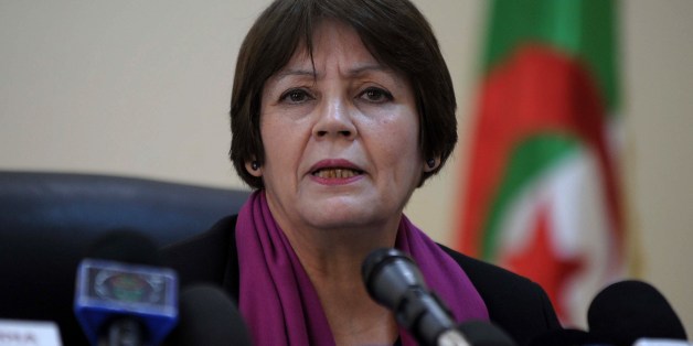 A picture taken on February 8, 2015 shows Algerian Education Minister Nouria Benghebrit in Algiers. Benghebrit has proposed that for the first two years of primary school, teachers be allowed to give lessons in dialect to help children master the standard language. AFP PHOTO / STR (Photo credit should read STR/AFP/Getty Images)