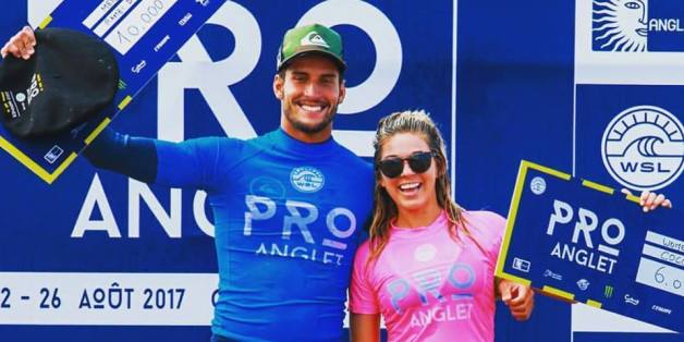 Le surfeur marocain Ramzi Boukhiam champion à l'Anglet Pro