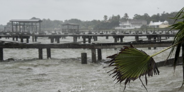 TEXAS, UNITED STATES - AUGUST 26: A general view of Kemah after Hurricane Harvey in Kemah, Texas, USA on August 26, 2017. (Photo by Tharindu Nallaperuma/Anadolu Agency/Getty Images)