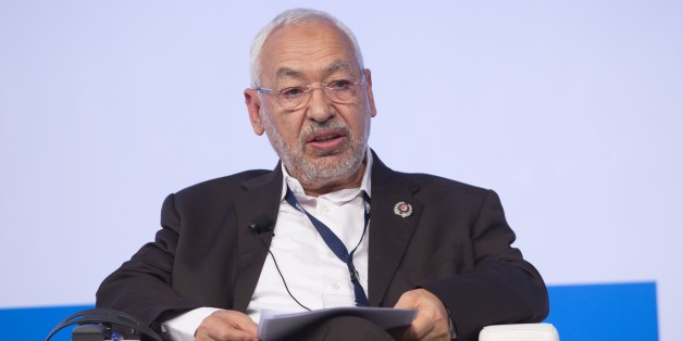 ROME, ITALY - DECEMBER 3: Rached Ghannouchi, president of the Tunisian Ennahdha party, speaks during the Forum MED Mediterranean Dialogues summit in Rome, Italy, on December 3, 2016. (Photo by Riccardo De Luca/Anadolu Agency/Getty Images)