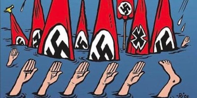 Les Américains choqués par la Une de Charlie Hebdo sur les sinistrés d'Harvey