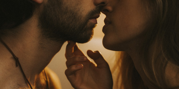 Couple enjoying their love