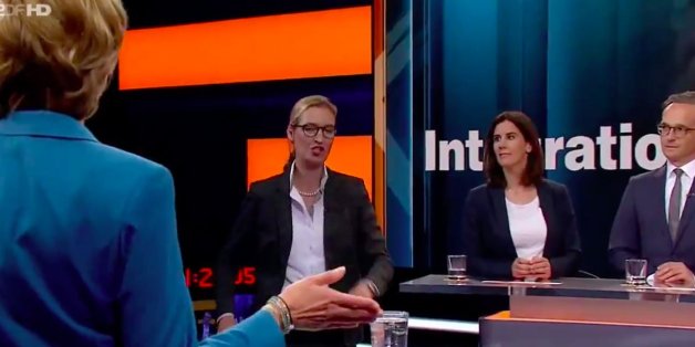 "Gerne kann sie auch Deutschland verlassen": Politiker spotten über Weidel-Abgang aus Wahlsendung