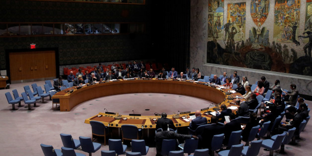 The United Nations Security Council sits to meet on North Korea after their latest missile test, at the U.N. headquarters in New York City, U.S., August 29, 2017. REUTERS/Andrew Kelly