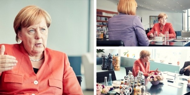 Exklusiv-Interview mit Kanzlerin Angela Merkel: "Ich halte nichts von einem allgemeinen Grundeinkommen"
