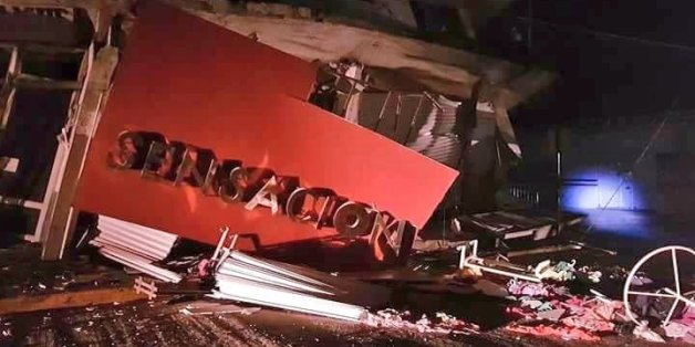 Dégâts après le violent séisme qui a secoué le Mexique