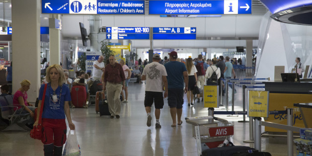 Athens international airport "Eleftherios Venizelos". As Greece is facing a very good touristic season, the traffic results are shown also in the statistics of Athens airport, given by the HCAA (Hellenic Civil Aviation Authority) as passenger numbers are raising, aiming for the highest passenger traffic of all time with an estimation for more than twenty million passengers per year (20.000.000). In numbers for the first 7 months of 2017 (January-July) 11.965.443 passengers traveled from Athens, insted of 11.059.256 in 2016, showing an increase of + 8,2% (Photo by Nicolas Economou/NurPhoto via Getty Images)