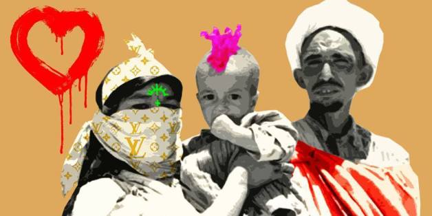 Une oeuvre de l'artiste pop art marocain Mouad Aboulhana.