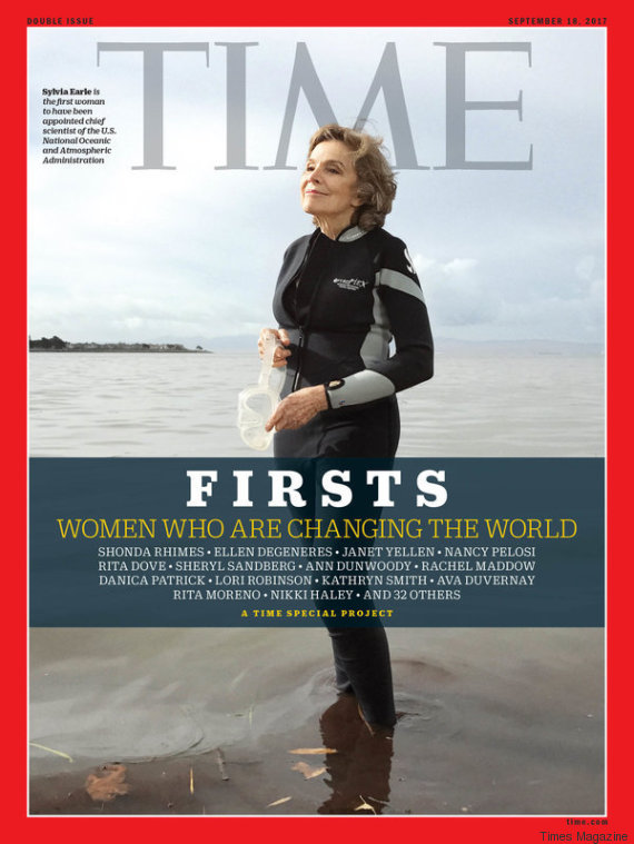 sylvia earle times magazine cover