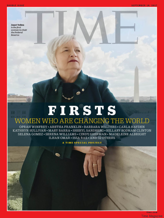 janet yellen time magazine cover