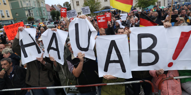 Anti-Merkel-Demonstration