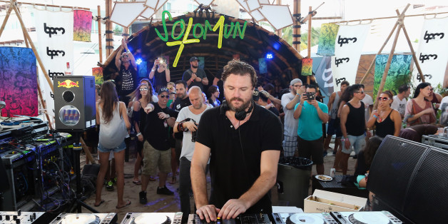 PLAYA DEL CARMEN, MEXICO - JANUARY 17: DJ Solomun performs during the BPM 2016 at Martina Beach Club on January 17, 2016 in Playa del Carmen, Mexico. (Photo by Victor Chavez/WireImage)