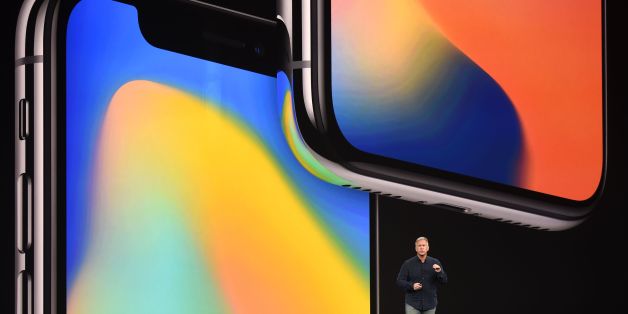 Senior Vice President of Worldwide Marketing at Apple Philip Schiller speaks about the iPhone X during a media event at Apple's new headquarters in Cupertino, California on September 12, 2017. / AFP PHOTO / Josh Edelson (Photo credit should read JOSH EDELSON/AFP/Getty Images)