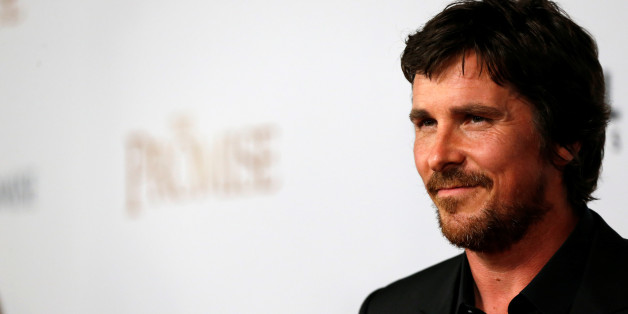 Cast member Christian Bale poses at the premiere of "The Promise" in Los Angeles, California U.S., April 12, 2017. REUTERS/Mario Anzuoni