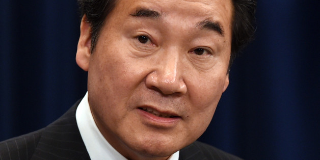 South Korea's Prime Minister nominee Lee Nak-Yeon speaks during a press conference at the presidential Blue House in Seoul on May 10, 2017.Moon was sworn in just a day after a landslide election victory, and immediately declared his willingness to visit Pyongyang amid high tensions with the nuclear-armed North. / AFP PHOTO / POOL / JUNG YEON-JE (Photo credit should read JUNG YEON-JE/AFP/Getty Images)
